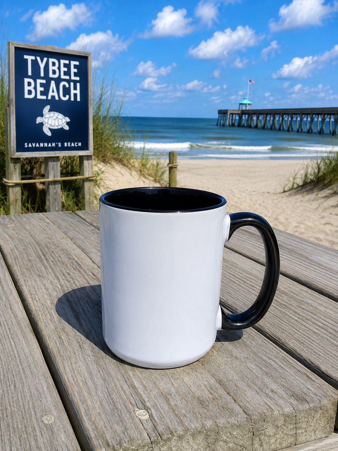 Livin’ on Tybee Time Coffee Mug
