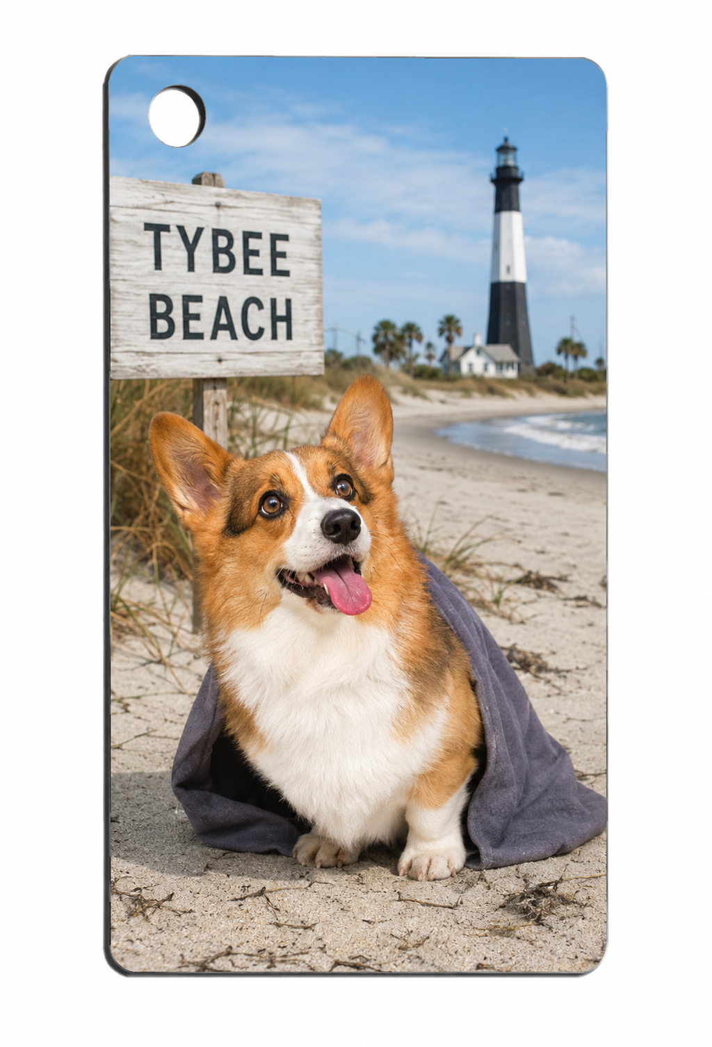 Personalized Custom Photo Keychains | Personalized Coastal Keepsakes