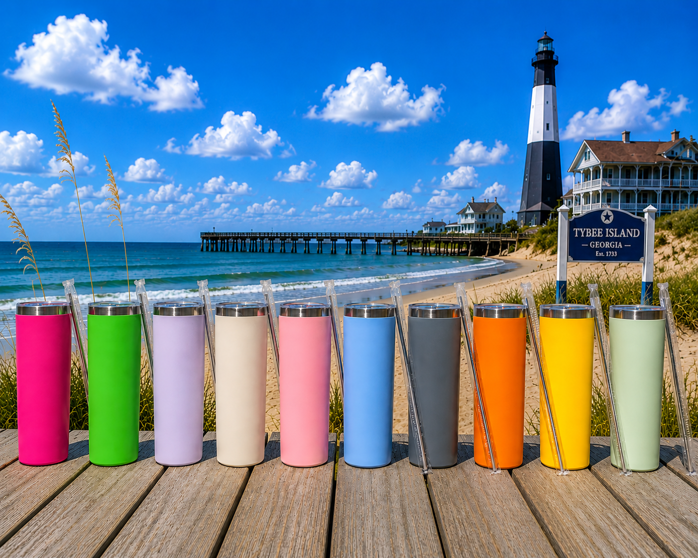 20 oz Laser Skinny Tumbler