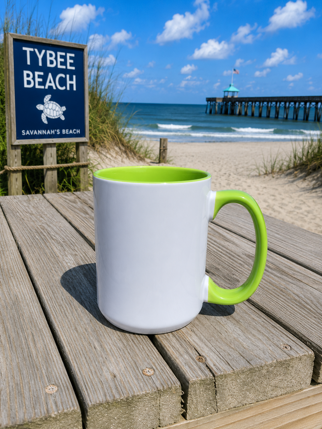 Livin’ on Tybee Time Coffee Mug