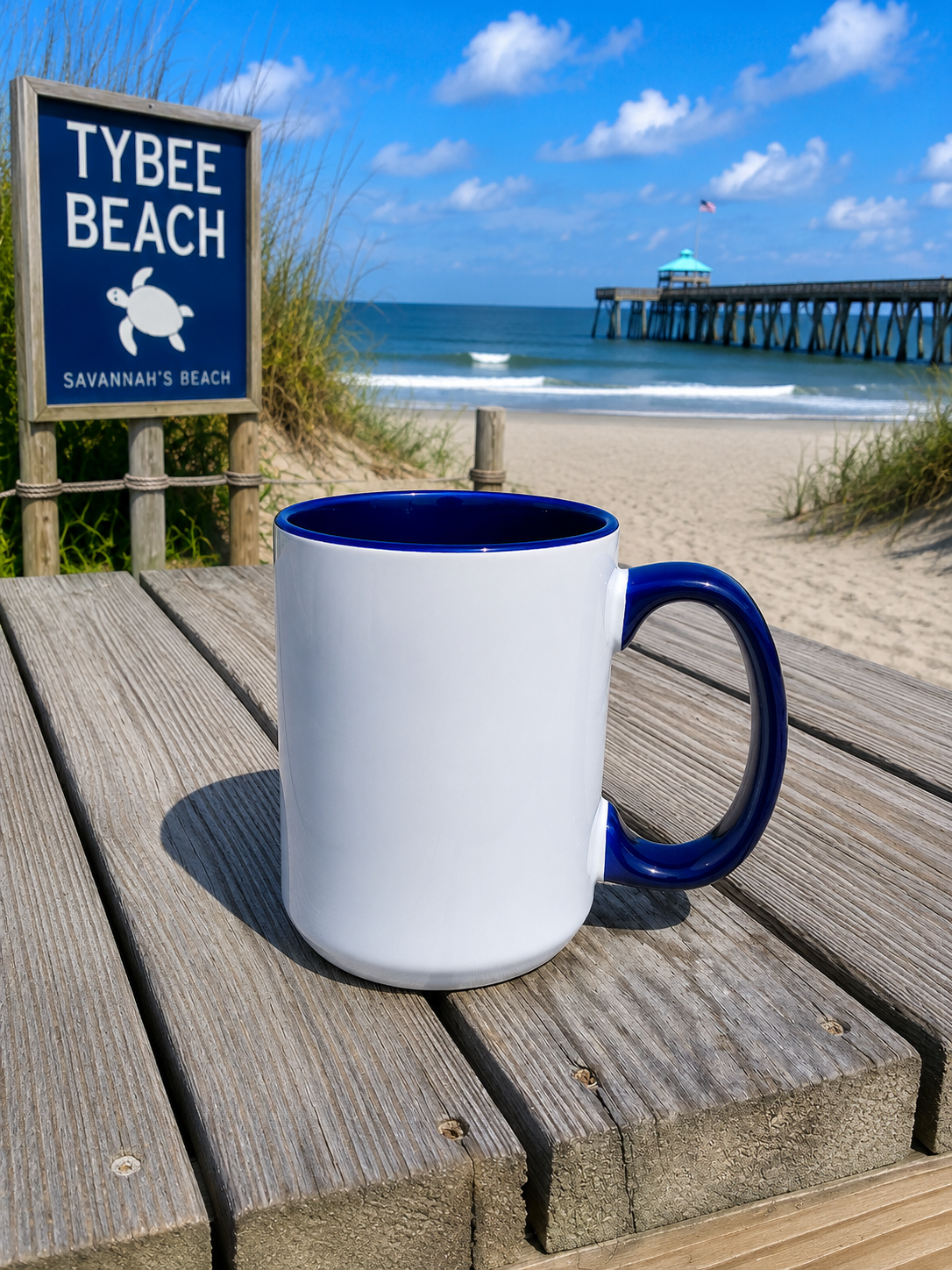 Livin’ on Tybee Time Coffee Mug