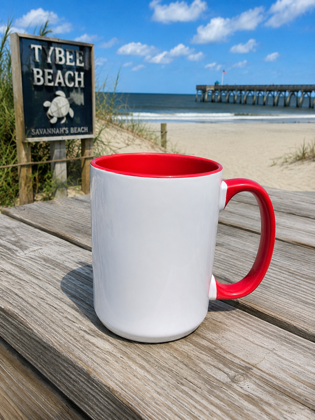 Livin’ on Tybee Time Coffee Mug