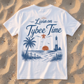 Livin’ on Tybee Time Gildan G500 T-Shirt