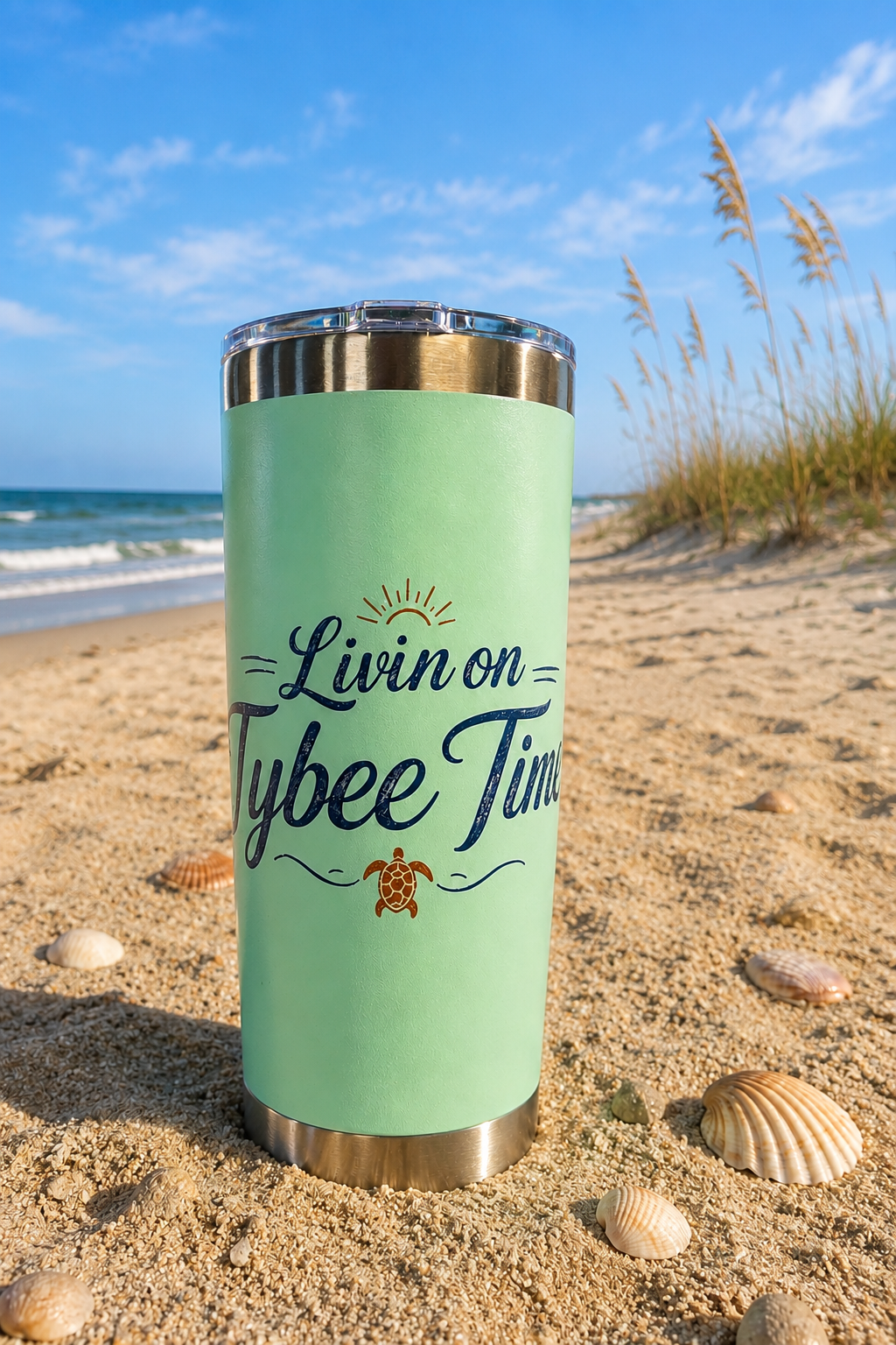Livin’ on Tybee Time 20 oz Tumbler
