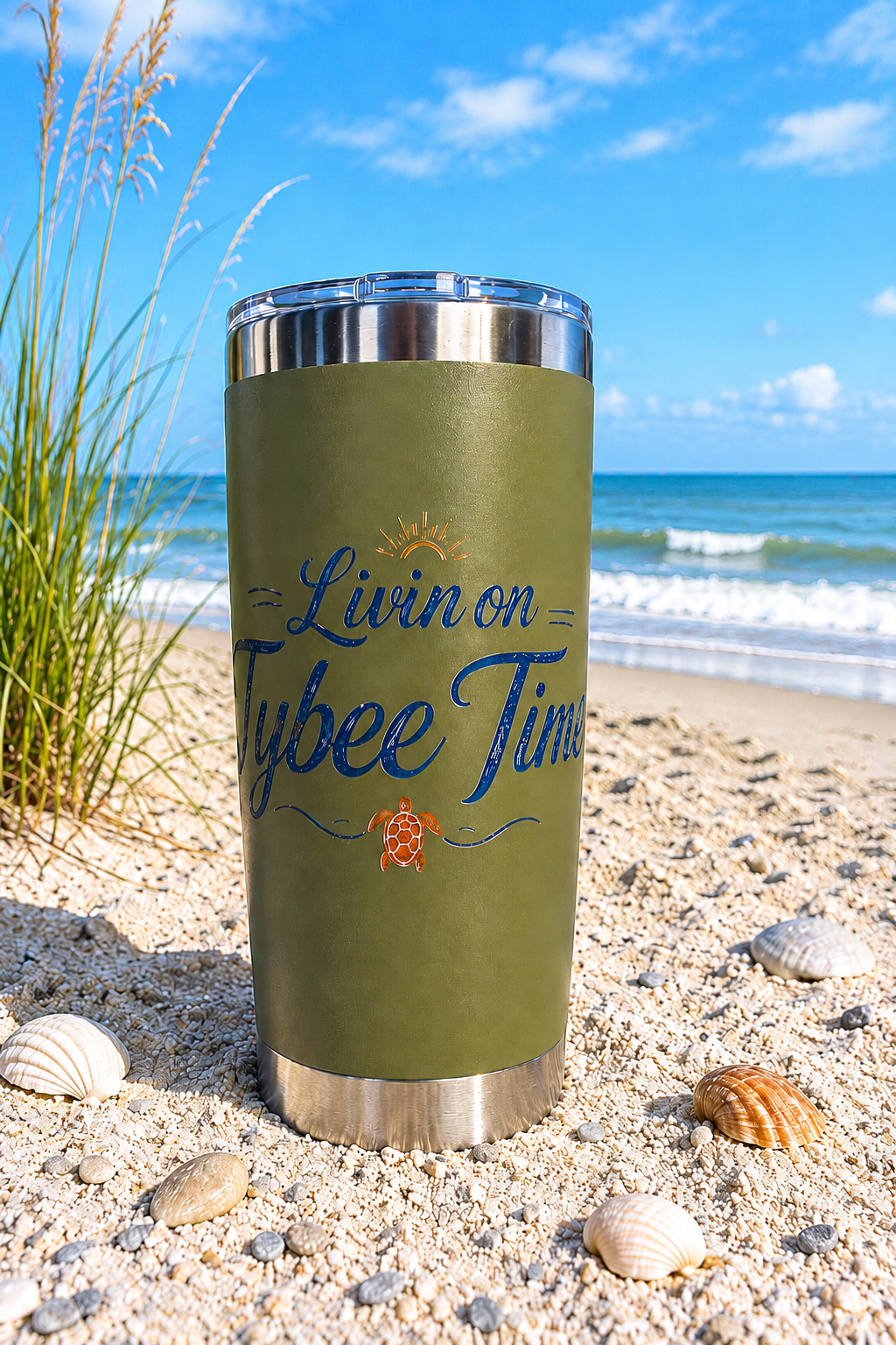 Livin’ on Tybee Time 20 oz Tumbler
